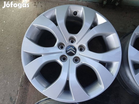 4db gyári Citroen C5 17" alufelni felni 5x108 17