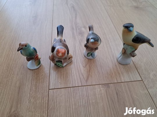 4db herendi porcelán madár egyben