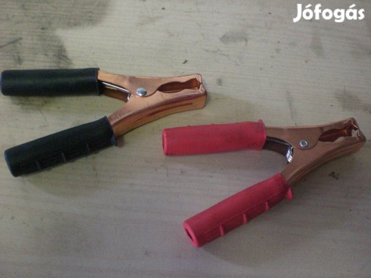 4db jó minőségű Bikakábel csipesz Indító kábel csipesz