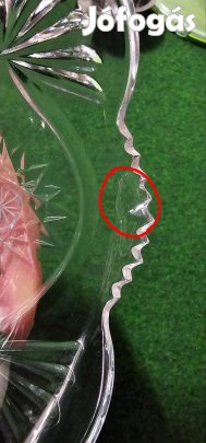 4db kristály  egyben eladó