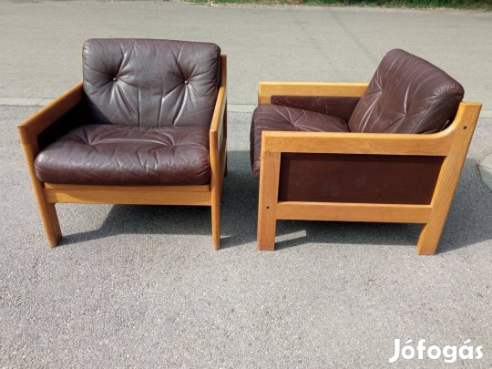 4db lounge bőr fotel
