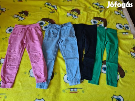 4db-os 110-es  kislány  nadrág csomag