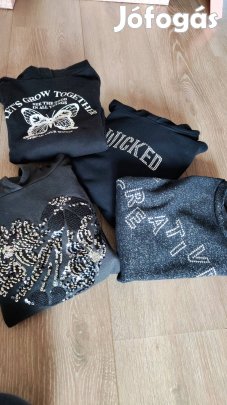 4db-os pulóver pulcsi csomag 8-10 év 