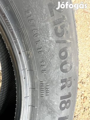 4db új gumiabroncs, Continental Ecocontact 215/60 R18