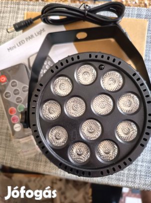 4db új tölthető, akkus PAR lámpa 