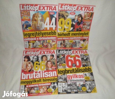 4db ujj Látkép Extra magazinok