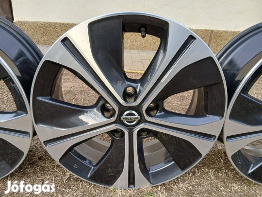 4db újszerű gyári Nissan Leaf 17-es alufelni felni 17" 5x114.3
