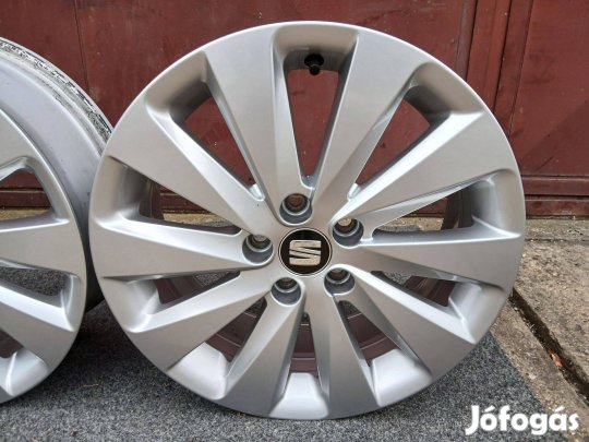 4db újszerű gyári Skoda Fabia VW Polo 16" alufelni felni 5x100