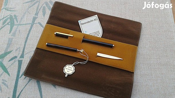 4k Aranyozott toll és levélbontó eredeti díszcsomagolásban