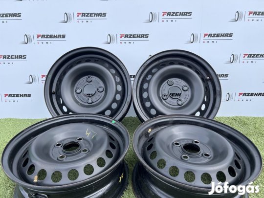 4x100 14" Hyundai gyári lemezfelni + TPMS szenzor 5,5Jx14h2 ET47