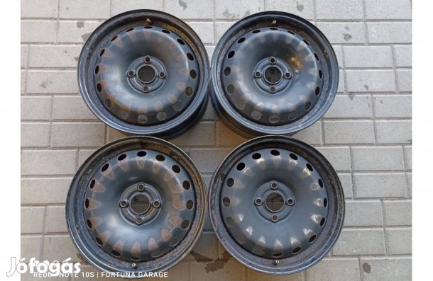 4x100 15" Fiat/ Opel használt lemezfelni garnitúra (691)