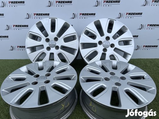 4x100 16" Kia gyári alufelni 6Jx16h2 ET43