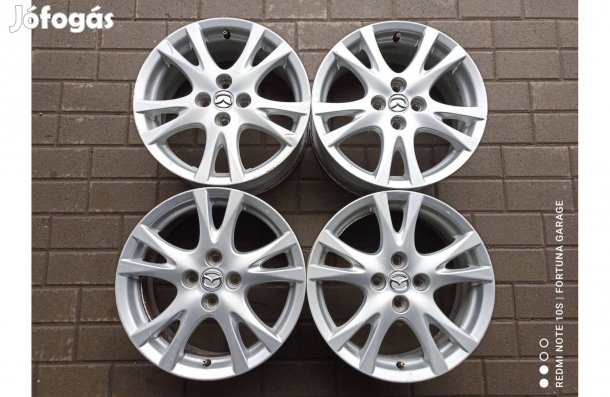 4x100 16" Mazda használt alufelni garnitúra