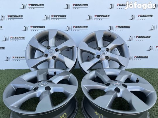 4x100 16" Nissan gyári alufelni 6Jx16h2 ET45