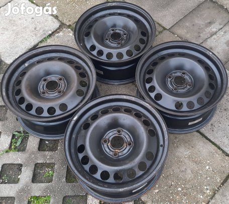 4x100 Eredeti Opel Acélfelni 15"