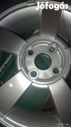 4x100 lyukosztású 15" használt (gyári felni) alufelni