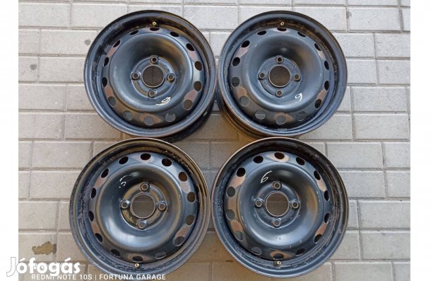 4x108 14" Peugeot használt lemezfelni garnitúra (687)