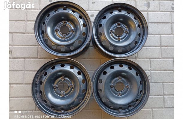 4x108 14" Peugeot használt lemezfelni garnitúra (690)