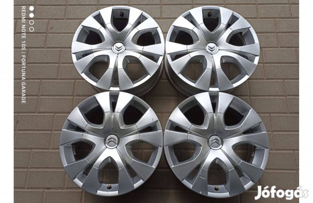 4x108 17" Citroen használt alufelni garnitúra