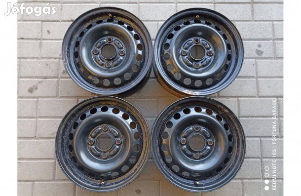 4x114.3 14"Mitsubishi/ Kia/ Hyundai használt lemezfelni garnitúra(689)