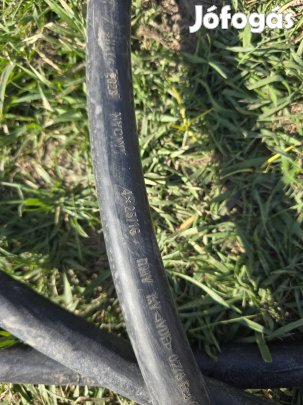 4x25/16 réz földkábel 8m