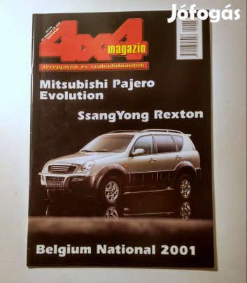 4x4 Magazin 2001/10 (Lada Niva story) 10kép+tartalom
