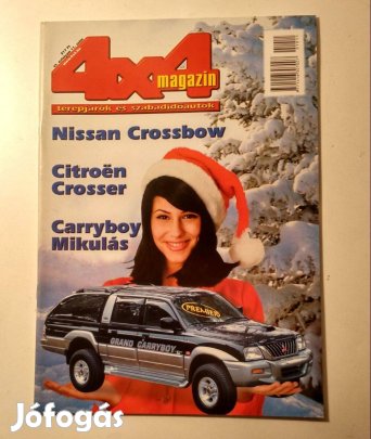 4x4 Magazin 2001/11 (Mitsubishi Pajero story) 10kép+tartalom