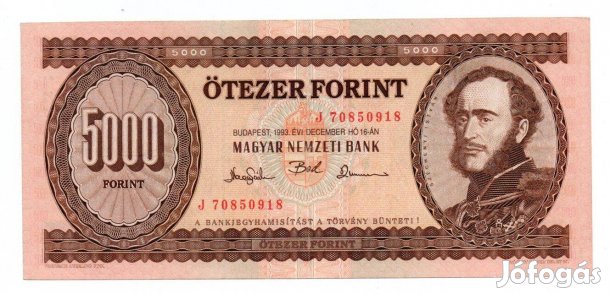 5000 forint 1993 bankjegy