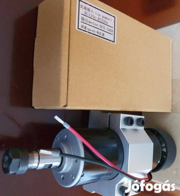 500W marómotor 52 mm-es, tartó konzollal, táppal és szabályzóval