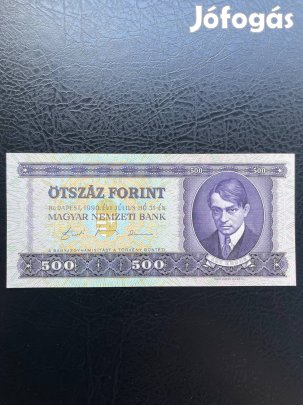 500 forint 1990. Unc hajtatlan bankjegy