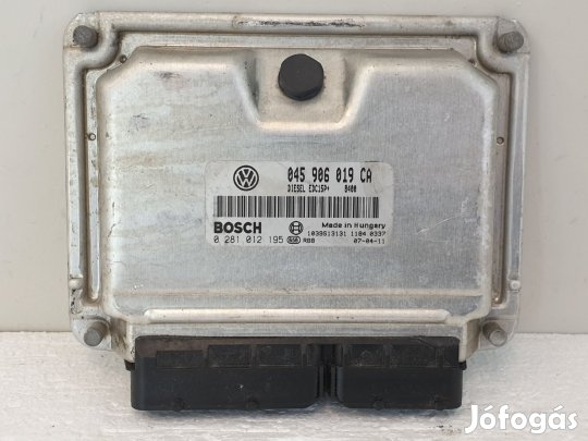 502910 VW Polo 2007, Motorvezrl, Ecu, 0281012195, 045906019CA,