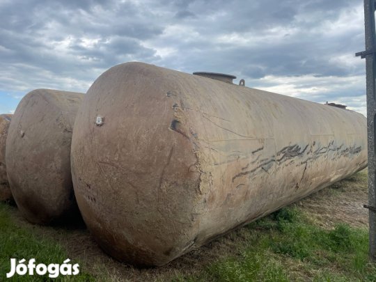 50 000 L ( 50 m3) vas tartály, szennyvíztartály eladó