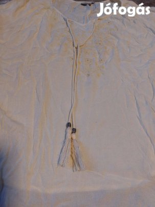 50-52-es sárga blúz