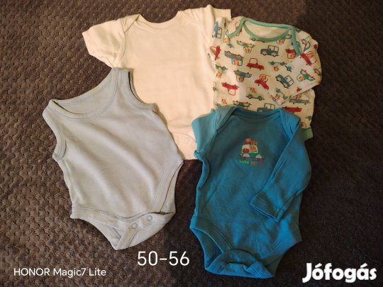 50-56-os fiú body csomag - 4 db egyben