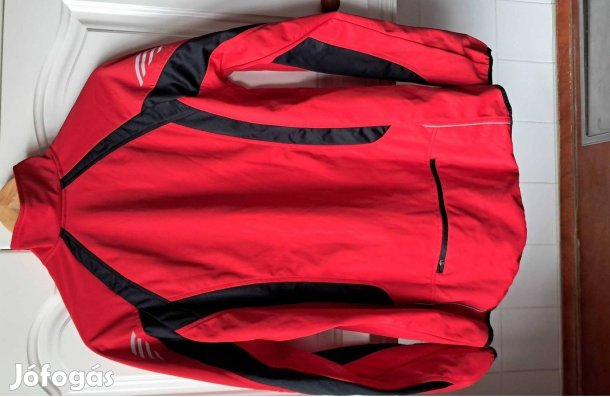 50-Es Piros Fekete Dupla Rétegű Melegítő Felső