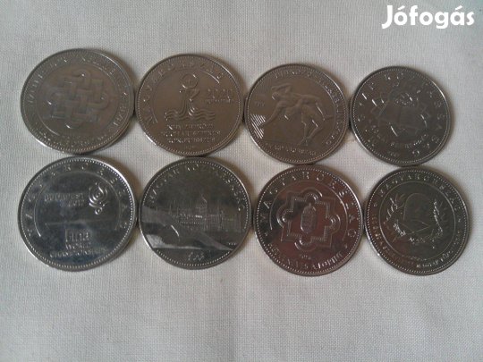 50 Ft-os emlékérme ( 8 db. )