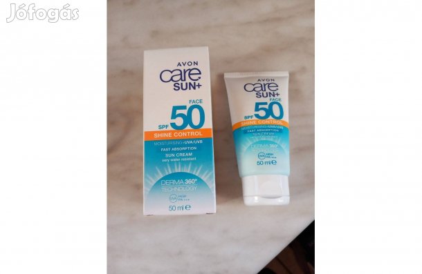 50 SPF napvédő krém arcra 50 ml - Új, 2 db