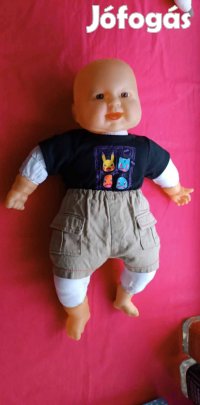 50 cm hosszú baba puhatestű