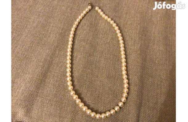 50 cm hosszú egysoros gyöngy eladó