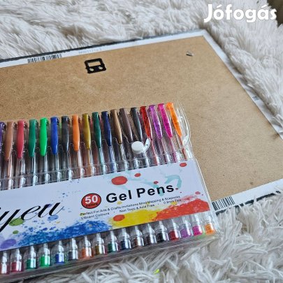 50 darabos gél toll készlet új bontatlan
