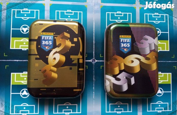 50 db Fifa 365 2024 kártya kis fémdobozban