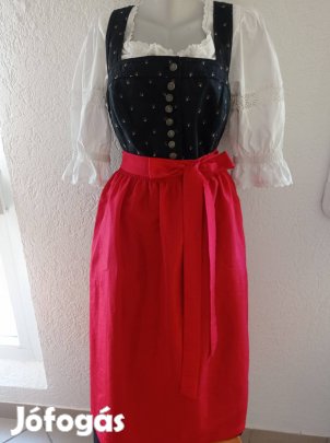 50-es dirndl ruha köténnyel 