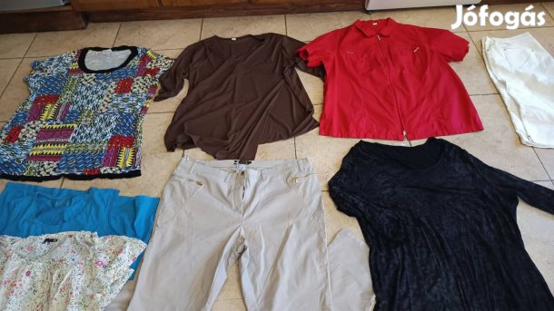 50-es női ruhacsomag olcsón eladó!