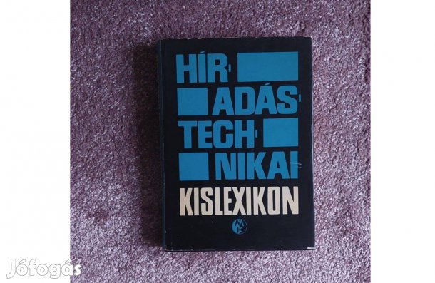 50 éves 1976 Híradástechnikai kislexikon könyv