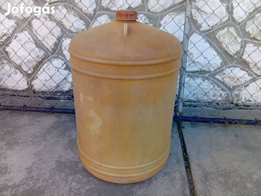 50 literes, 50l műanyag hordó, ballon, kanna
