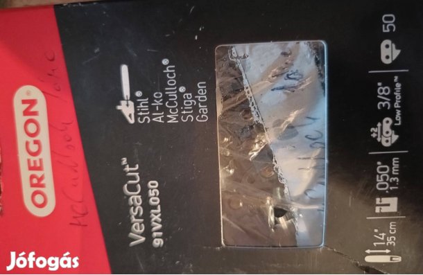 50 szemes, 3/8, 1,3m 35 cm láncfűrész lánc