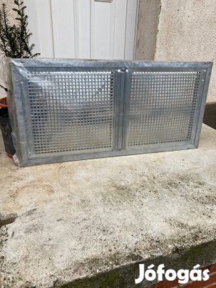 50 x 100 cm-es dupla üvegezhető kétszéányú pinceablak gyári eladó!