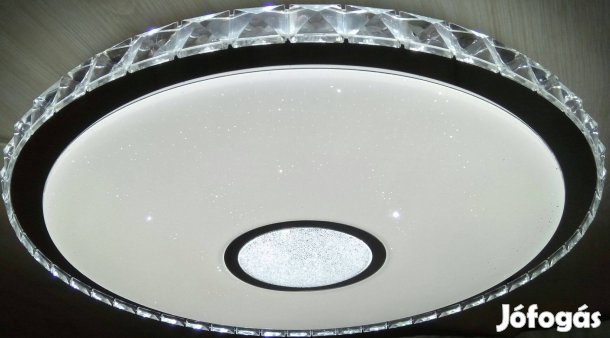 50cm 2x 50w 6000LM akrilprizmás mennyezeti led lámpa távval