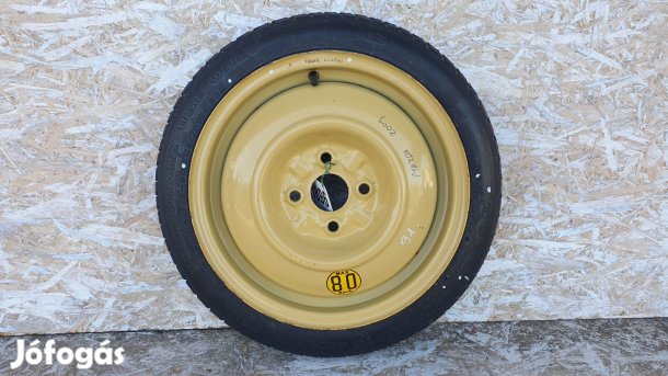 511896 Mazda 2, 2009, Mankókerék, 4X100X14, Agy: 54.1. Pótkerék,