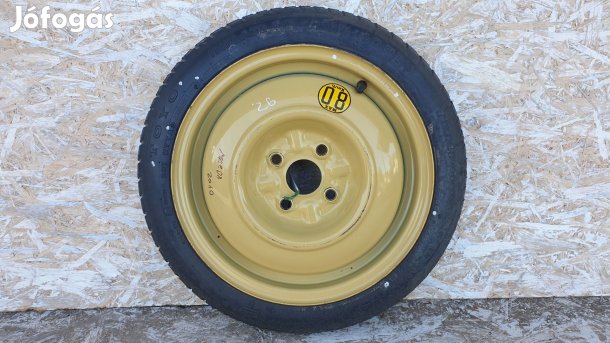 511897 Mazda 2, 2010, Mankókerék, 4X100X14, Agy: 54.1. Pótkerék,